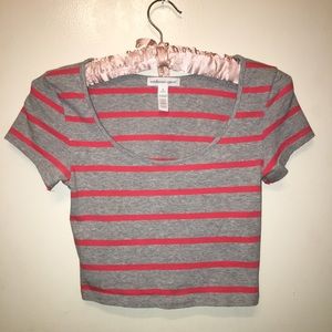 Striped Crop Top